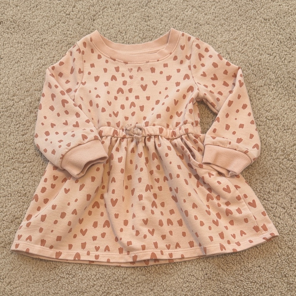 ✨ Cat & Jack Toddler Girls Soft Warm Dress | 18M | Like New ✨